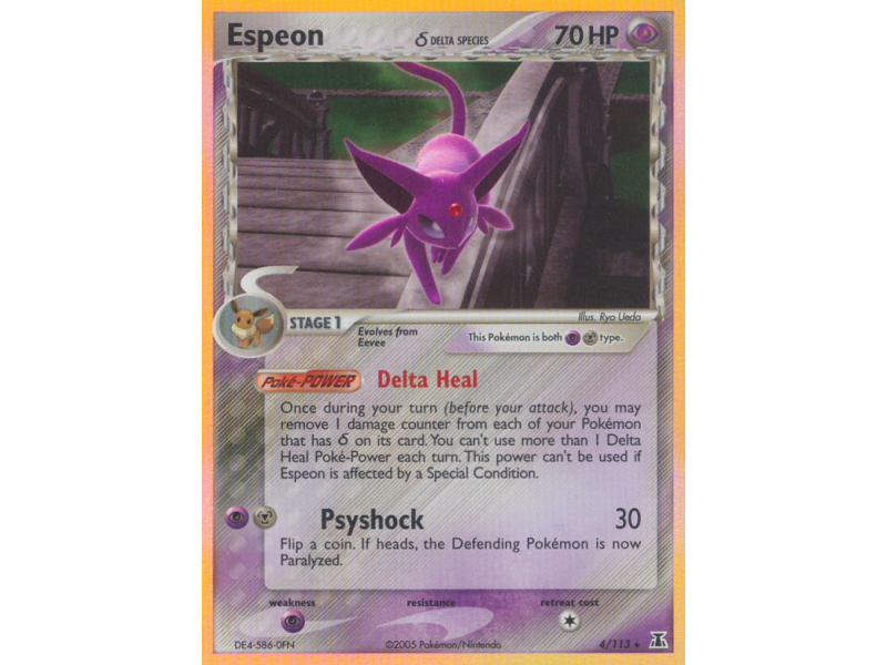 Espeon δ (Holo)