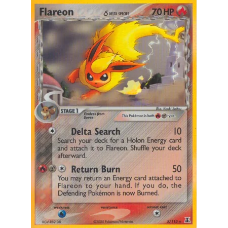 Flareon δ (Holo)