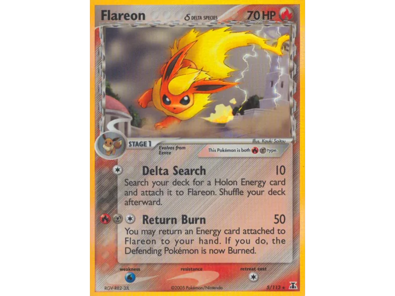 Flareon δ (Holo)