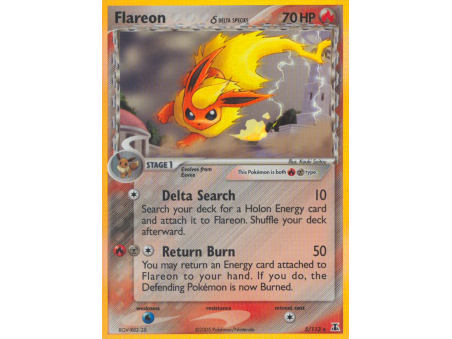 Flareon δ (Reverse Holo)