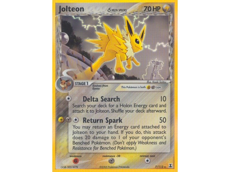 Jolteon δ (Reverse Holo)