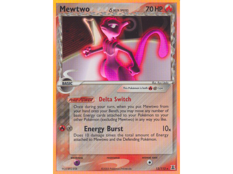 Mewtwo δ (Holo)
