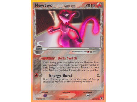 Mewtwo δ (Holo)