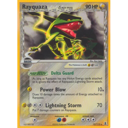 Rayquaza δ (Reverse Holo)