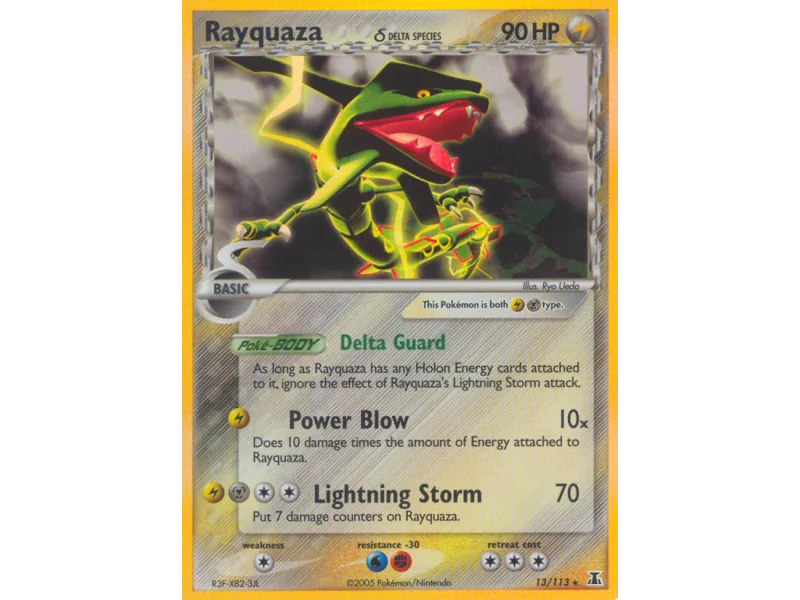 Rayquaza δ (Reverse Holo)