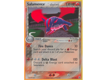 Salamence δ (Reverse Holo)