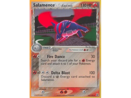 Salamence δ (Reverse Holo)