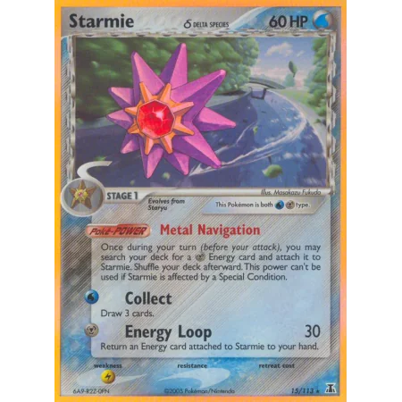 Starmie δ (Reverse Holo)