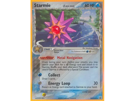 Starmie δ (Reverse Holo)