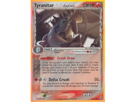 Tyranitar δ (Reverse Holo)