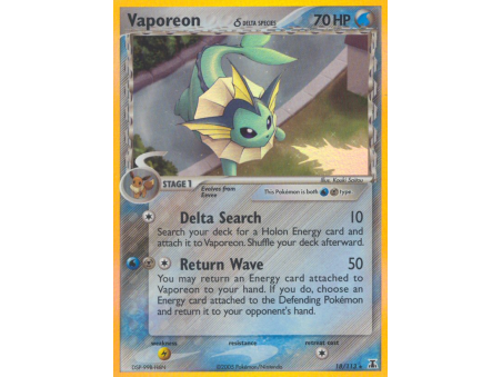 Vaporeon δ (Holo)