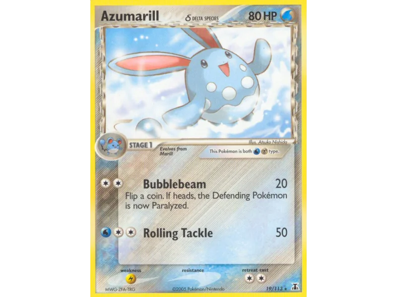 Azumarill δ (Reverse Holo)