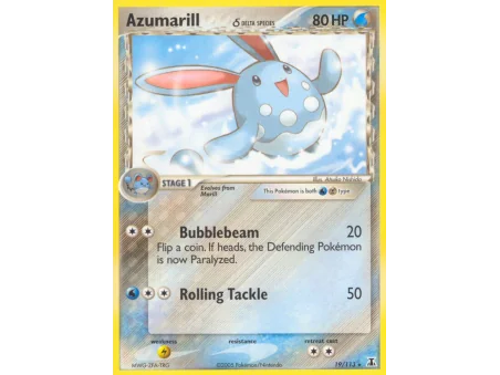 Azumarill δ (Reverse Holo)