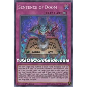 Sentence of Doom (Super Rare)