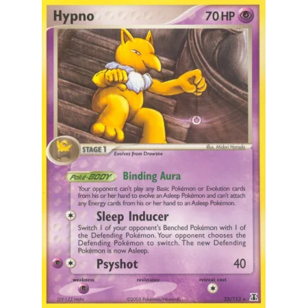 Hypno (Reverse Holo)