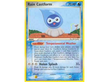 Rain Castform (Reverse Holo)
