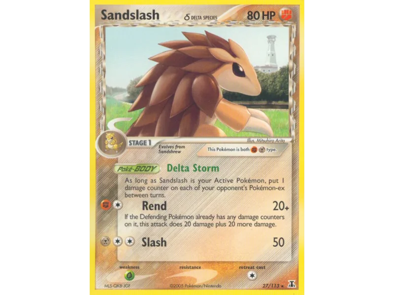 Sandslash δ (Reverse Holo)