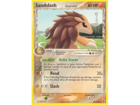 Sandslash δ (Reverse Holo)