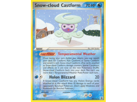Snow-cloud Castform
