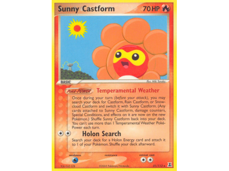 Sunny Castform (Reverse Holo)