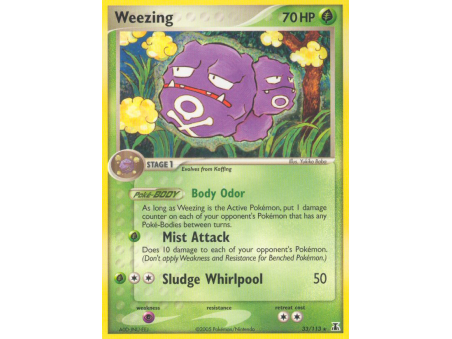 Weezing (Reverse Holo)