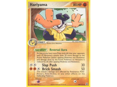 Hariyama (Reverse Holo)