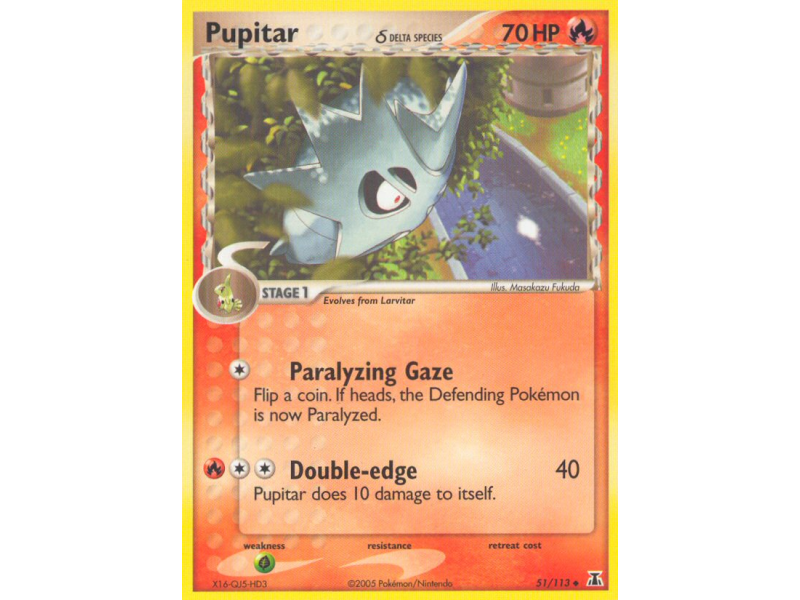 Pupitar δ (Reverse Holo)