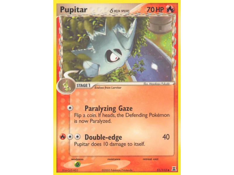 Pupitar δ (Reverse Holo)