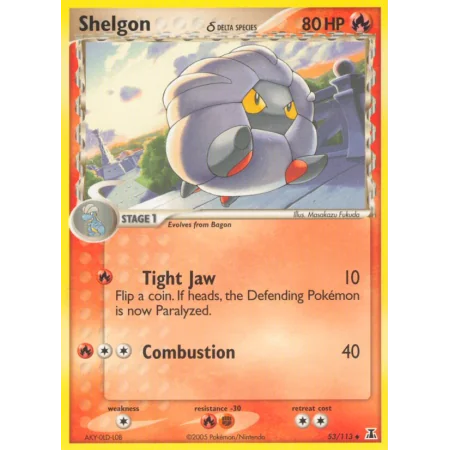 Shelgon δ (Reverse Holo)