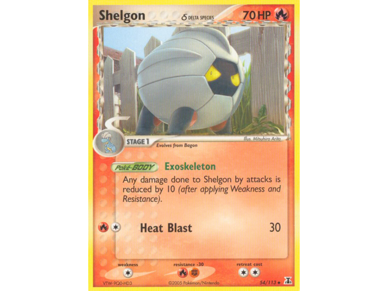 Shelgon δ (Reverse Holo)