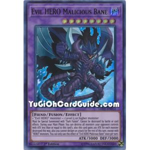 Evil HERO Malicious Bane (Ultra Rare)