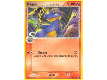 Bagon δ (Reverse Holo)