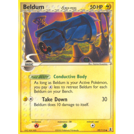 Beldum δ (Reverse Holo)