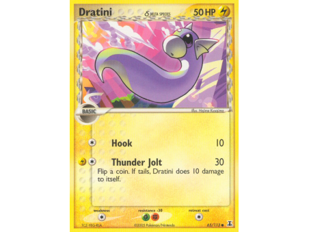 Dratini δ (Reverse Holo)