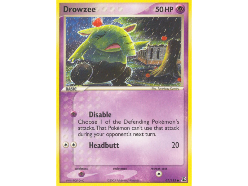 Drowzee (Reverse Holo)