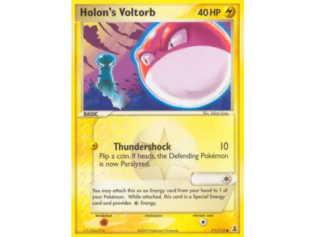 Holon's Voltorb (Reverse Holo)