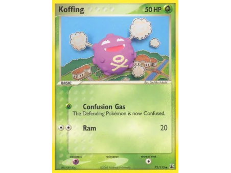 Koffing (Reverse Holo)