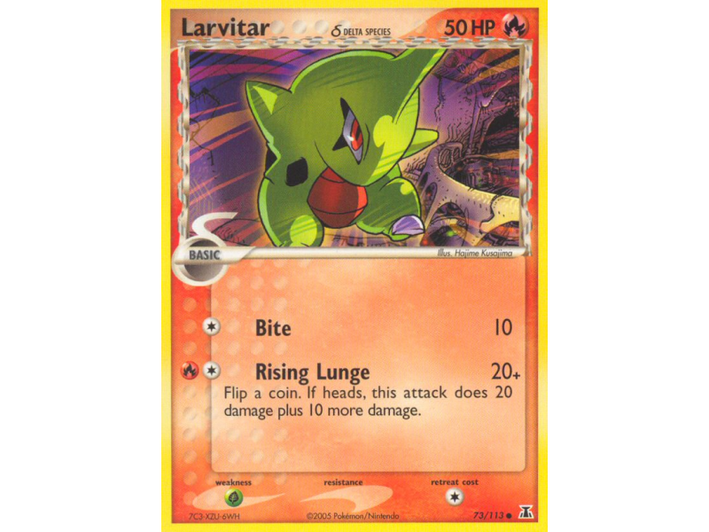 Larvitar δ (Reverse Holo)
