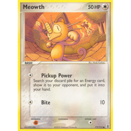 Meowth (Reverse Holo)