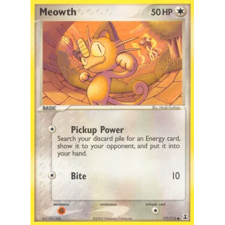 Meowth (Reverse Holo)