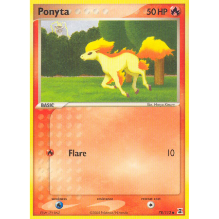 Ponyta (Reverse Holo)