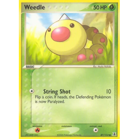 Weedle (Reverse Holo)