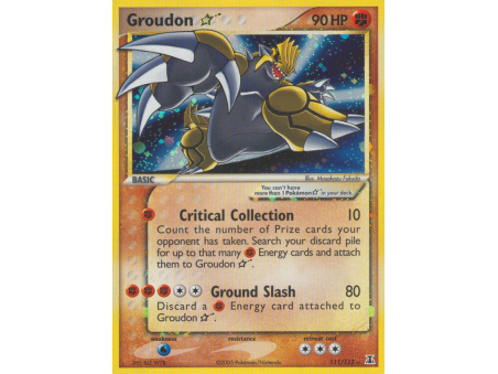 Groudon ★ (Holo)