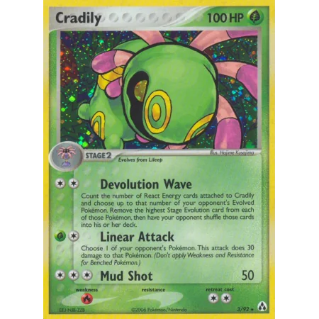 Cradily (Reverse Holo)