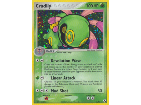 Cradily (Reverse Holo)