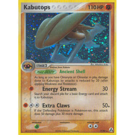 Kabutops (Reverse Holo)