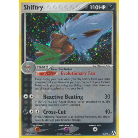 Shiftry (Holo)