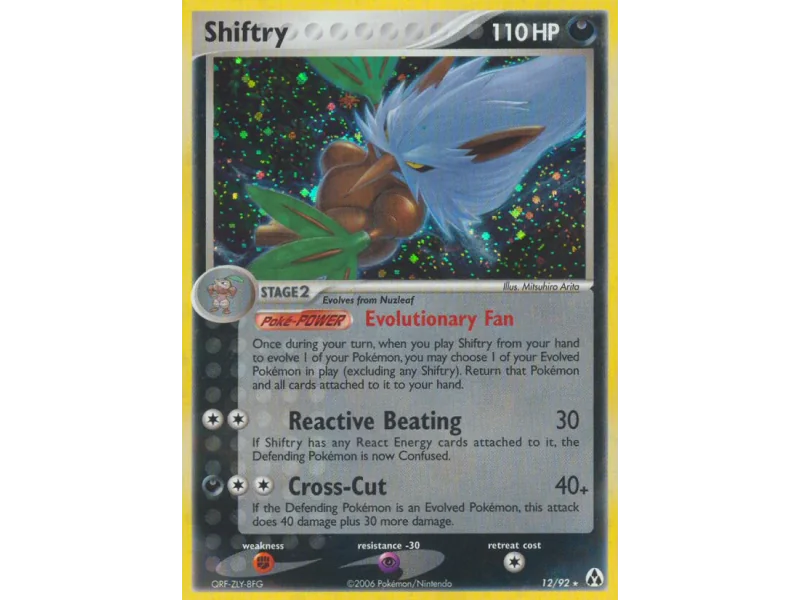 Shiftry (Reverse Holo)