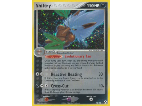 Shiftry (Reverse Holo)