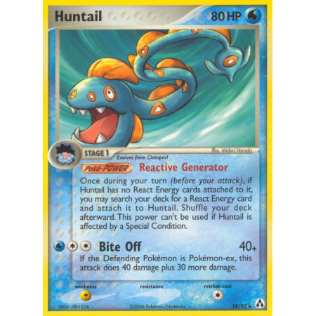 Huntail (Reverse Holo)